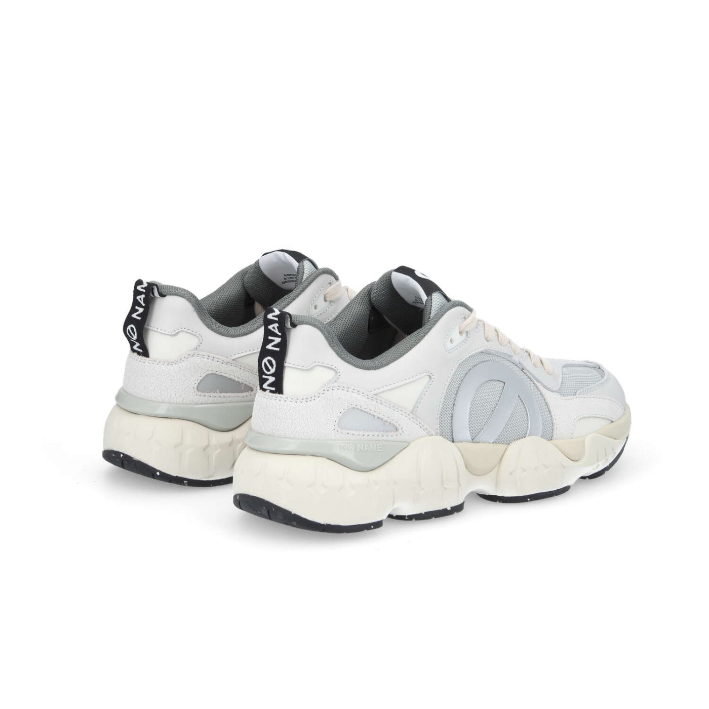 KRAZEE RUNNER M  -  BRUSH/KNIT/CRAK  - BIANCO